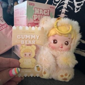 Pineapple Hacipupu Gummy Bear Series Plush Pendant Popmart Keychain